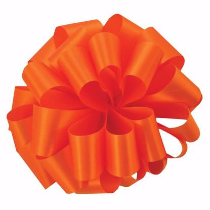Picture of #9 Satin Ribbon - Tropical Orange (Orange)