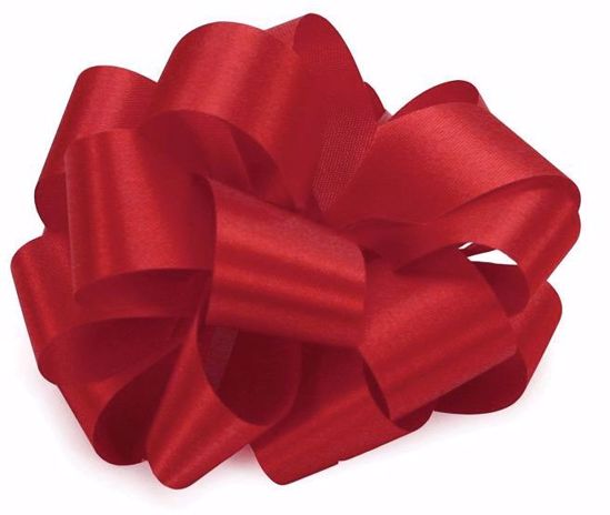 Picture of #9 Satin Ribbon - Red