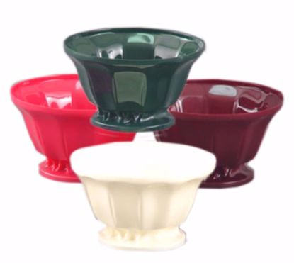 Picture of Diamond Line Candy Dish 5"-Decorator Assortment