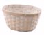 Picture of Oval Bamboo 7" Whitewash