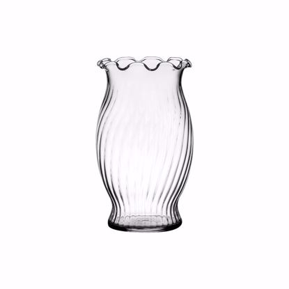 Picture of Syndicate Sales 6.625" Fluted Glass Vase - Clear 