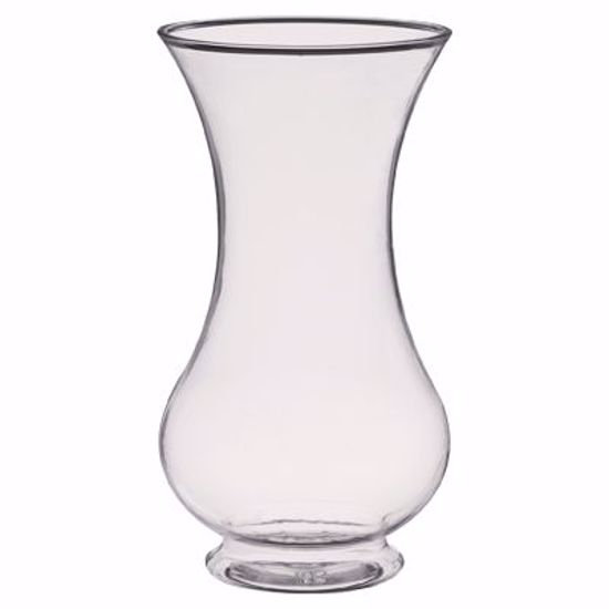 Picture of Syndicate Sales 9.75" Pedestal Vase - Crystal Clear