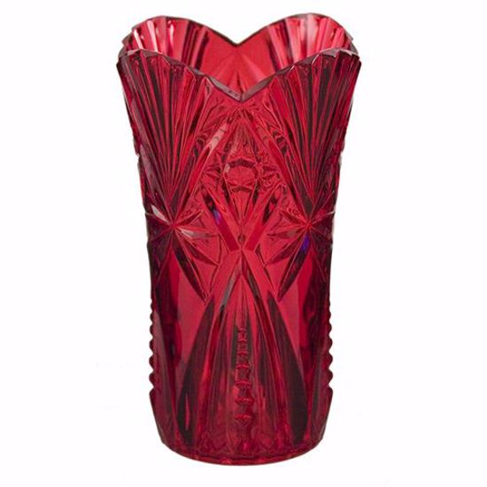 Picture of 10" Her Majesty Vase - Ruby