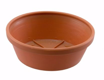 Picture of Diamond Line 6" Saucer - Clay
