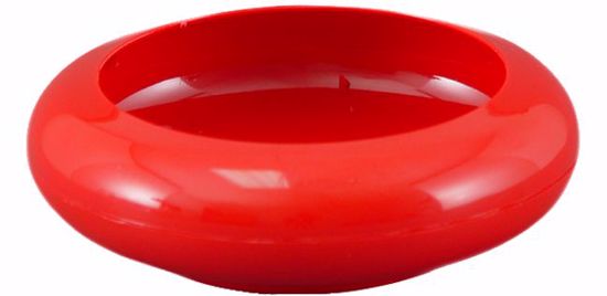 Picture of Diamond Line Super Ming Dish -Red