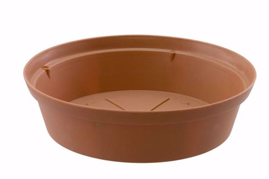 Picture of Diamond Line 12" Saucer - Clay