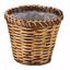 Picture of Rattan Pot Cover 6" Stained