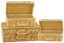 Picture of Bamboo Woven Basket Trunk Set-Natural