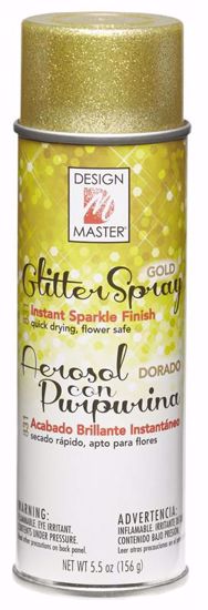 Picture of Design Master Glitter Spray/ Glitter Gold