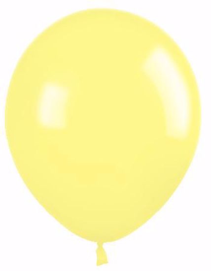 Picture of 12" Latex Balloons:  Yellow