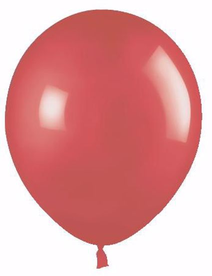 Picture of 12" Latex Balloons:  Red