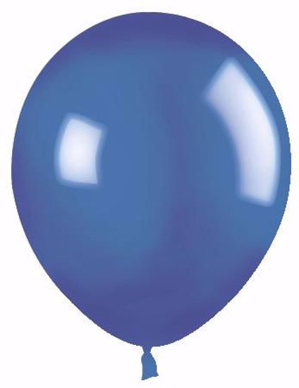 Picture of 12" Latex Balloons:  Medium Blue (Royal)