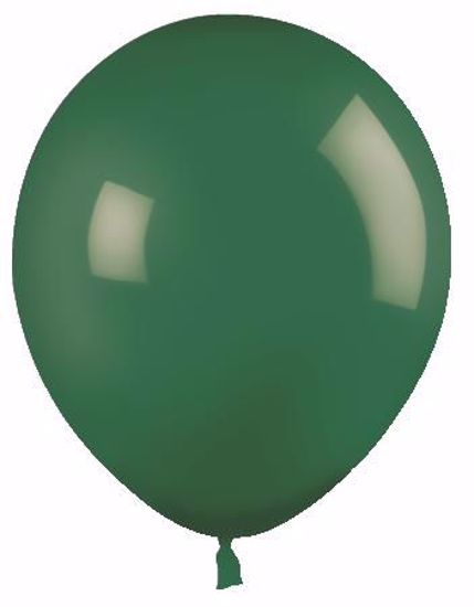 Picture of 12" Latex Balloons:  Forest Green