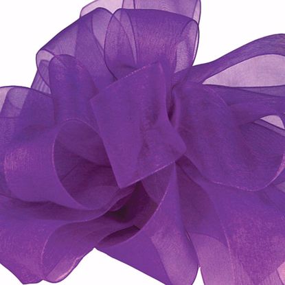 Picture of #3 Chiffon Ribbon - Purple