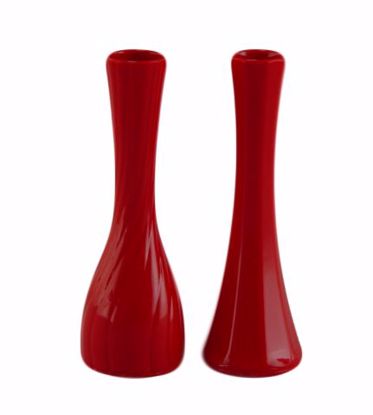 Picture of Diamond Line 9" Bud Vase - Red (2 Designs)