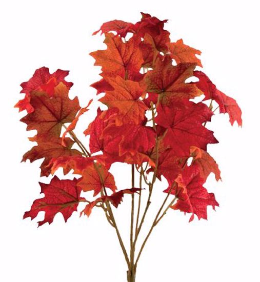 Picture of Autumn Leaves Maple Spray (21")