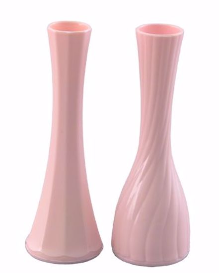 Picture of Diamond Line 9" Bud Vase - Pink (2 Designs)