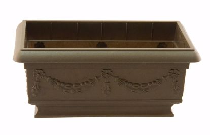 Picture of Rectangular Baroque Planter - Bronze