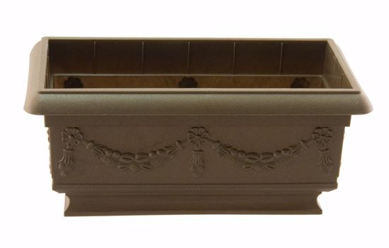Picture of Rectangular Baroque Planter - Bronze