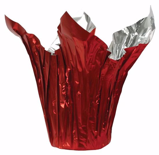 Picture of 6" Kwik-Cover® Metallic Red/Silver