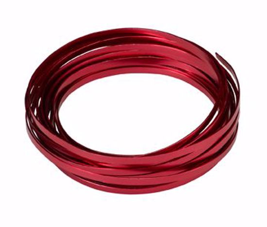 Picture of Oasis 3/16" Wide Flat Wire - Red