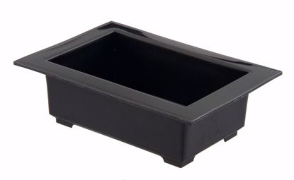 Picture of Rectangular Euro Tray - Black