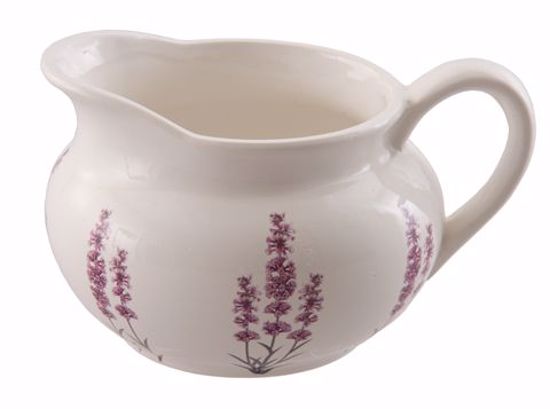 Picture of Porcelain Pitcher with Lavender Floral Design