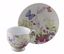 Picture of Floral Porcelain Teacup & Saucer W/Butterflies