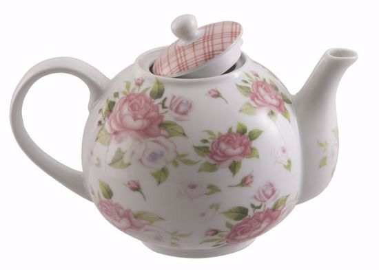 Picture of Pink Rose Teapot
