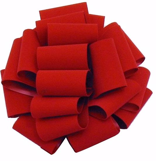 Picture of #40 Velvet Wired Ribbon - Red