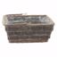 Picture of Rectangular Gray Woodchip W/Bale Handle