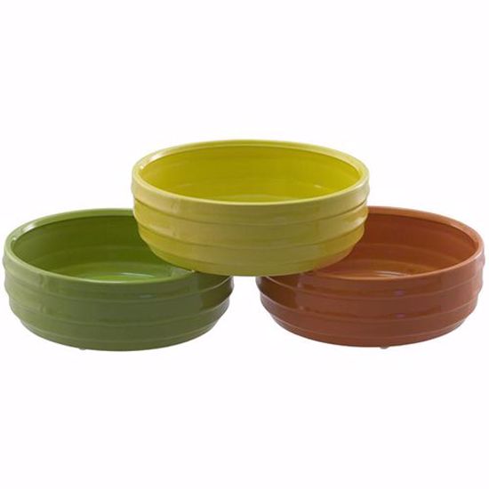 Picture of 3 Assorted Round Ceramic Dish
