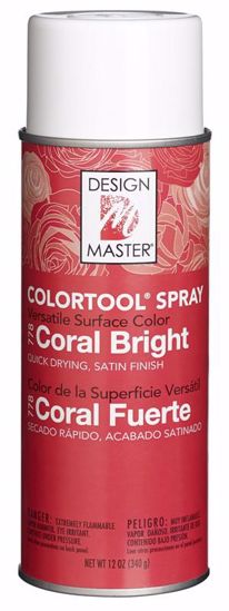 Picture of Design Master Colortool Spray/ Coral Bright