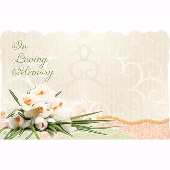 Picture of With Deepest Sympathy Enclosure Card (PACK 50)
