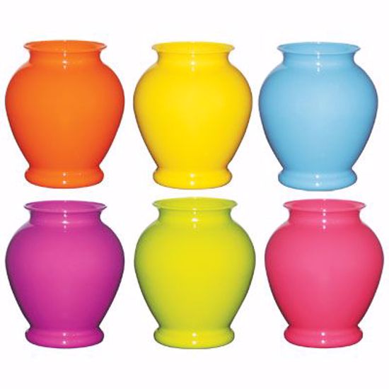Picture of 6.25" Ginger Vase - Popsicle Assortment