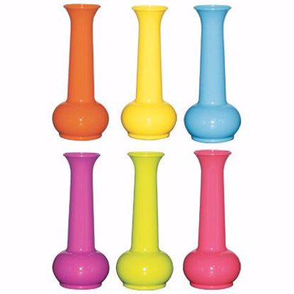 Picture of Syndicate Sales 7.5" Bud Vase - Popsicle Assortment