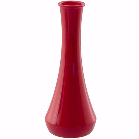 Picture of Diamond Line 9" Bud Vase - Red