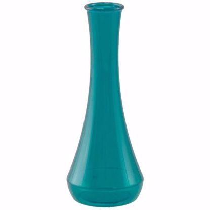 Picture of Diamond Line 9" Bud Vase - Translucent Green