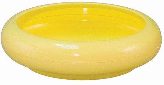 Picture of Diamond Line Ming Dish 8"-Yellow