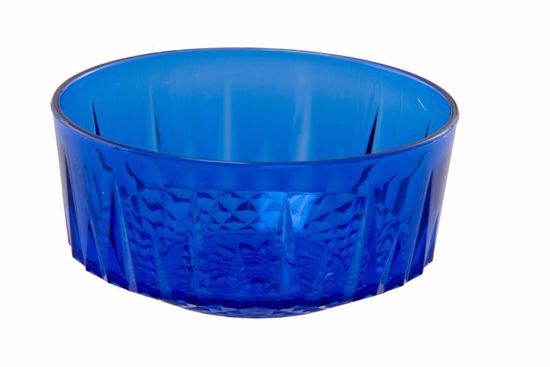 Picture of Diamond Line 5" Keepsake Design Dish - Cobalt Blue