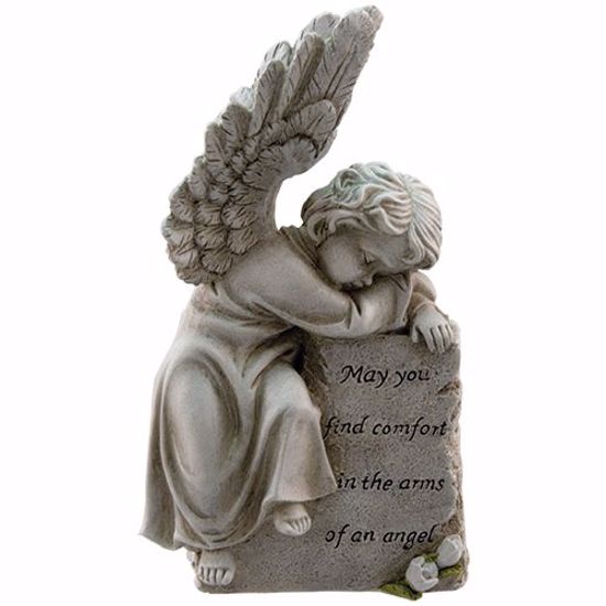 Picture of Comfort In The Arms Of An Angel Memorial Stone