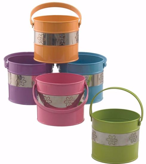 Picture of 6" Metal Buckets (5 Assorted)
