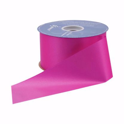 Picture of #40 Waterproof Poly Flora-Satin Ribbon - Hot Pink