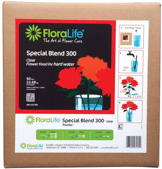 Picture of Floralife Crystal Clear Flower Food 300 Powder - 50 lb. Box