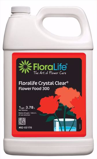 Picture of Floralife Crystal Clear Flower Food 300 Liquid - 1 Gallon Jug