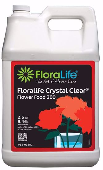 Picture of Floralife Crystal Clear Flower Food 300 Liquid - 2.5 Gallon Jug w/Pump