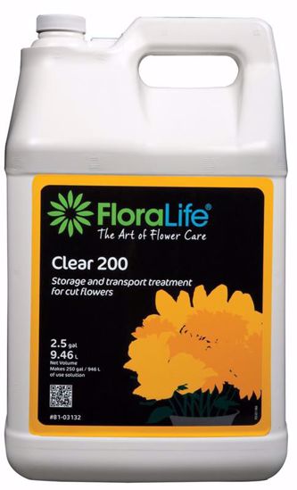 Picture of Floralife Clear 200 Storage & Transport Liquid Treatment - 2.5 Gallon Jug w/Pump