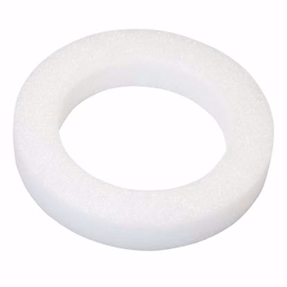 Picture of White Beveled Styrofoam™ Wreath - 24"