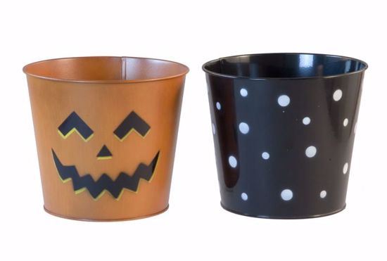 Picture of 6.75" Halloween Pot Covers - 2 Assorted