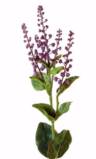 Picture of Purple Berry Spray-5 Stems, 26.5"